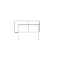 ETAP SOFA - MELLOW Segment 2,5F lewy