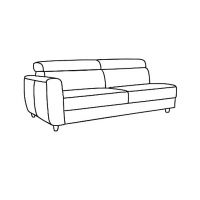 Bydgoskie Meble - BOSTON Segm. 2,5 F L | Lewy z funkcją spania