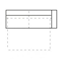 Bydgoskie Meble - MIA Segment 3F P z funkcją spania typ włoski prawy