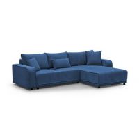 Mars Meble - PRIMO L BLUE Narożnik z funkcją i pojemnikiem PROMOCJA