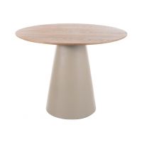 SIGNAL - ANGEL Stół fi 100cm | Dąb | Kaszmir