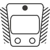 FENIKS MEBLE - LORENZO Barek z ładowarką na telefon trapez BKT