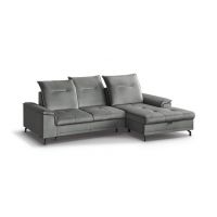 Mars Meble - BRUNO MINI GREY Narożnik z funkcją i pojemnikiem PROMOCJA