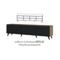 Restol - DIVERSE RTV DITV - 2C korpus dąb craft