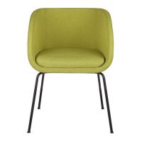 GROSPOL - JULA Krzesło Konferencyjne 4L Black / White / Chrome / Gold | Podstawa Metalowa