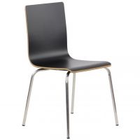 STEMA - Krzesło Konferencyjne WERDI B | Oparcie Pełne | Stelaż Stal Nierdzewna