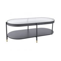 SIGNAL - LAGUNA B Ława | Biały | Czarny