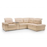 Bydgoskie Meble - LEGEND Narożnik 1-mod.prost.-1SK-E-1HT/BK//1HT/BK-E-1SK-mod.prost.-1 Narożnik z pojemnikiem i półką prostokątną wysuwaną | SONET