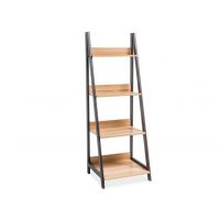 SIGNAL - MATIS A Regał | Dąb | Stelaż metal