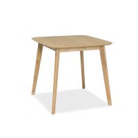 SIGNAL - MOSSO III Stół 80x80cm, kolor Dąb