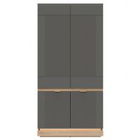 LIVEO - MILTON ML08 SZAFA | SZARY