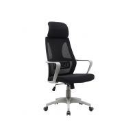 SIGNAL - Fotel obrotowy Q-095 | Czarny | Stelaż Szary | DOSTĘPNE OD RĘKI