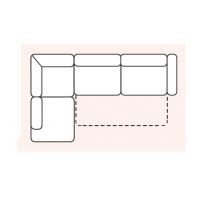 FENIKS MEBLE - SCANDIC Narożnik OTL-2FR//2FL-OTR | Z funkcją spania