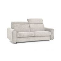 Mars Meble - PEROTTI 140 Sofa na stelażu włoskim | funkcja spania i materac oraz pojemnik CREME - RUN AGAIN 01 | PROMOCJA