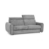 Mars Meble - PEROTTI 140 Sofa na stelażu włoskim | funkcja spania i materac oraz pojemnik DARK GREY - RUN AGAIN 85 | PROMOCJA