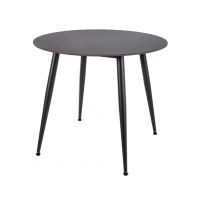 SIGNAL - RION Stół fi90x76h | Czarny