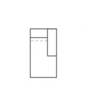 Bydgoskie Meble - MIA Segment REC/BK P prawy