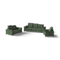 Mars Meble - SNAP ZESTAW WYPOCZYNKOWY 3F+2P+1 | GREEN | PROMOCJA