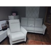 WERSAL - XAVI ZESTAW SOFA I FOTEL Z RELAKSEM | DOSTĘPNY OD RĘKI