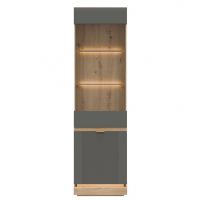 LIVEO - MILTON ML05 WITRYNA L/P | SZARY