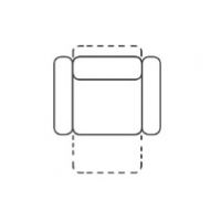 FENIKS MEBLE - ALISON Fotel 1 EL Z funkcją relaksu elektrycznego