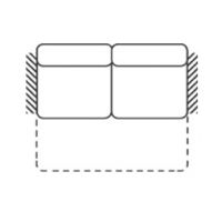 FENIKS MEBLE - BENETTO Sofa 3 F BB | Z funkcją spania | Bez boków