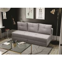 Mars Meble - DAFNE JASNY POPIEL Kanapa z funkcją i pojemnikiem PROMOCJA