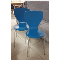 Forte - KR0068-MET Krzesło | KOMPLET 2 SZTUKI | DOSTĘPNE OD RĘKI