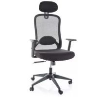 SIGNAL - Q-050 Fotel obrotowy | Siatka | Czarny