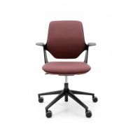 PROFIM - TRILLO PRO Fotel Obrotowy 21ST | Oparcie z Nakładką Tapicerowaną | Baza 5-ramienna | Podłokietniki