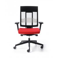 PROFIM - XENON NET Fotel Obrotowy 101SL | Oparcie Siatkowe | Mechanizm SYNCHRO | Podparcie SmartADLS | Siedzisko Wysuwane | Zgodny z Rozporządzeniem z 2023 roku