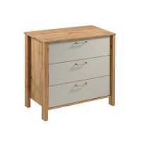 GAŁA MEBLE - INDYGO Beige Komoda K3S