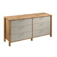 GAŁA MEBLE - INDYGO Beige Komoda K6S