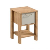 GAŁA MEBLE - INDYGO Beige Stolik nocny SN