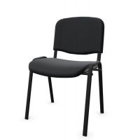 NOWY STYL - ISO Krzesło Konferencyjne BLACK | Tapicerka Grupa 0 EF019 | DOSTĘPNE OD RĘKI