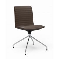 PROFIM - COM Krzesło Konferencyjne K42HS | Kubełek ze Sklejki | Całość Tapicerowana | Stelaż Typu "Pająk" | Wersja Obrotowa