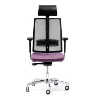 BGROUP - MIRAGE Fotel Obrotowy MGN | Obciążenie do 150 kg | Oparcie Siatkowe | Regulacja 2D Podparcia Lędźwi | Zgodny z Rozporządzeniem z 2023 roku