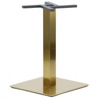 STEMA - SH-3002-6/G Podstawa do Stolika | 50x50 cm | Złota