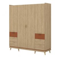 HELVETIA MEBLE WIERUSZÓW - SCANDI Szafa 4D6S | 24D5OH20