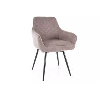 SIGNAL - SERVIO BREGO Krzesło | Obrót siedziska | Tkanina Brego 34 beż