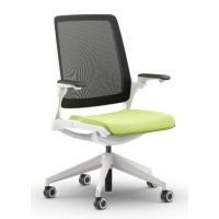 BGROUP - SMART Fotel Obrotowy SW10N | 24/7 | Obciążenie do 200 kg | Oparcie Siatkowe | Biały