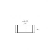 ETAP SOFA - MELLOW Sofa 2,5