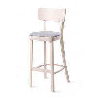 FAMEG - SOLID Stołek Barowy BST-9449 dąb | siedzisko tapicerowane