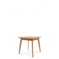 FAMEG - CARMEN Stół ST-2127/1 | 85x85 | Dąb | Blat lity na mikrowczepy