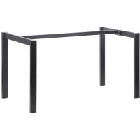 STEMA - Stelaż ramowy NY-132A/70 | Czarny | Rozsuwana belka 119-179 Głębokość 70 cm