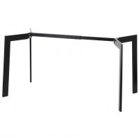 STEMA - Stelaż do stołu NY-HF05RB/B | Czarny | Rozsuwana belka 105-145 cm | Głębokość 78 cm