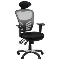 STEMA - HG-0001H Fotel Obrotowy | Szary | Zgodny z Rozporządzeniem z 2023 roku