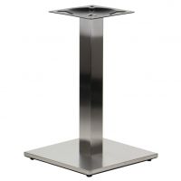 STEMA - Podstawa do stolika SH-2002-1/S/8 | Stal nierdzewna | Szczotkowana | Wysokość 71 cm