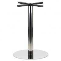 STEMA - Podstawa do stolika SH-3001-6/P | Stal nierdzewna | Polerowana | Wysokość 72,5 cm