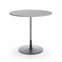 PROFIM - CHIC Stolik Restauracyjny RR20 | Okrągły | Wysokość 74 cm | Baza Żeliwna Czarna